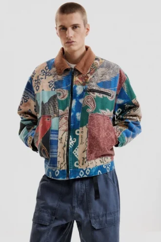 Giacca patchwork