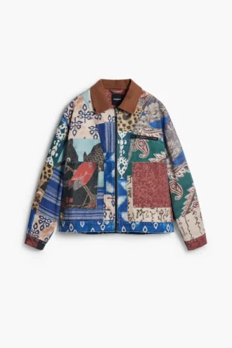 Giacca patchwork