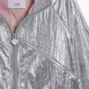 Giacca reversibile argento