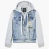 Giacca trucker in denim