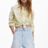 Gilet corto in denim Gilet corto in denim