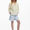 Gilet corto in denim Gilet corto in denim