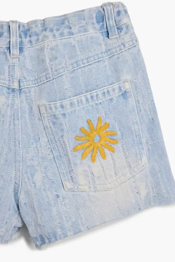 Gilet corto in denim Gilet corto in denim