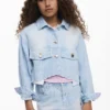 Giacca trucker in denim