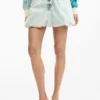 Gonna corta in denim