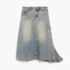 Gonna in denim asimmetrica Gonna in denim asimmetrica