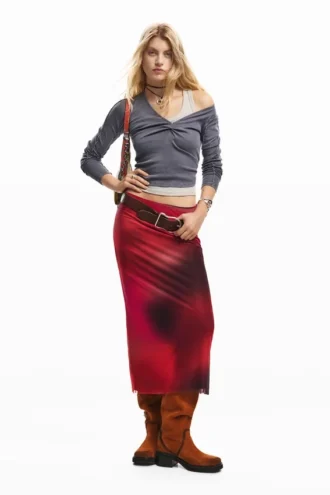 Gonna midi in tulle