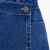 Gonna-pantaloncino in denim