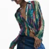 Gonna patchwork in denim Gonna patchwork in denim