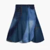 Gonna patchwork in denim Gonna patchwork in denim