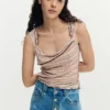 Jeans a fiori