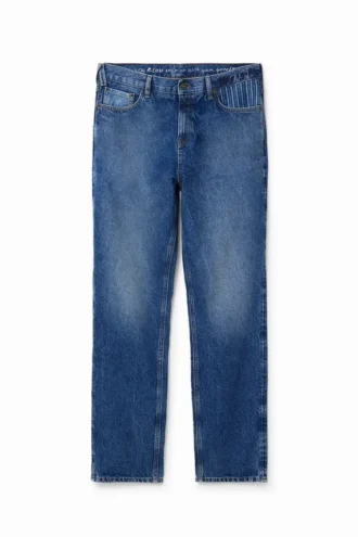 Jeans a gamba dritta