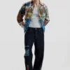 Jeans con stampa orientale Jeans con stampa orientale