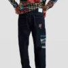 Jeans con stampa orientale Jeans con stampa orientale