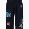 Jeans con stampa orientale Jeans con stampa orientale