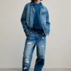 Jeans con toppe