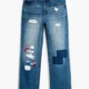 Jeans con toppe