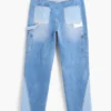 Jeans con toppe
