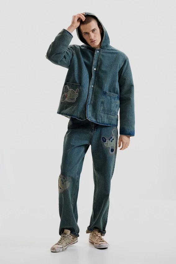 Jeans con toppe Disney™ Jeans con toppe Disney™