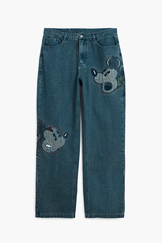 Jeans con toppe Disney™ Jeans con toppe Disney™