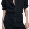Jeans dritti con impunture Jeans dritti con impunture
