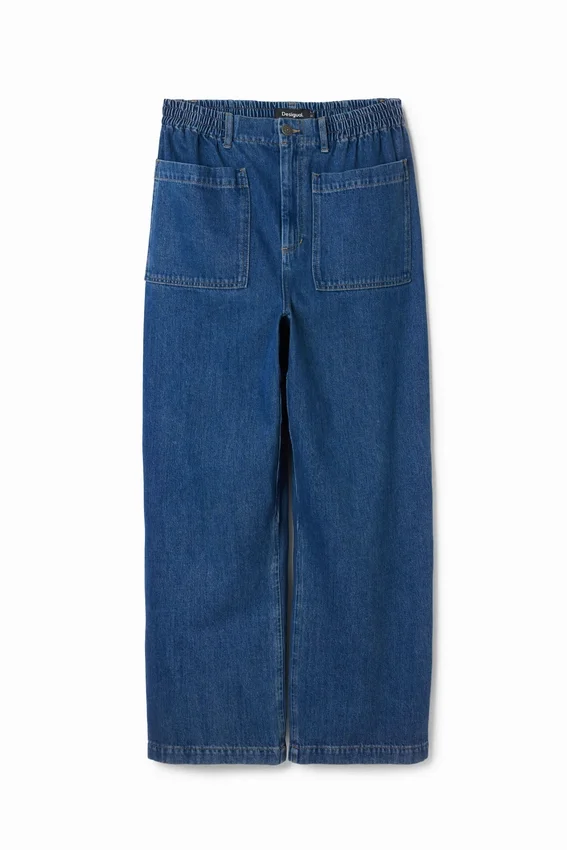Jeans lunghi con tasche Jeans lunghi con tasche
