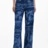 Jeans Postcard