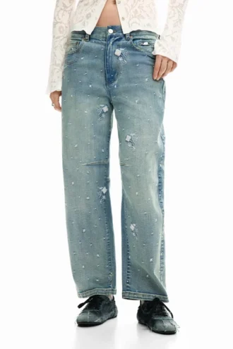 Jeans ricamati