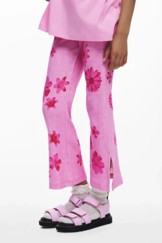 Leggings a fiori