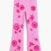 Leggings a fiori
