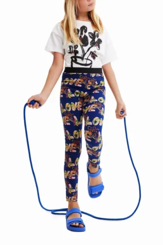 Leggings Love Flower