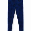 Leggings lunghi a fiori Leggings lunghi a fiori