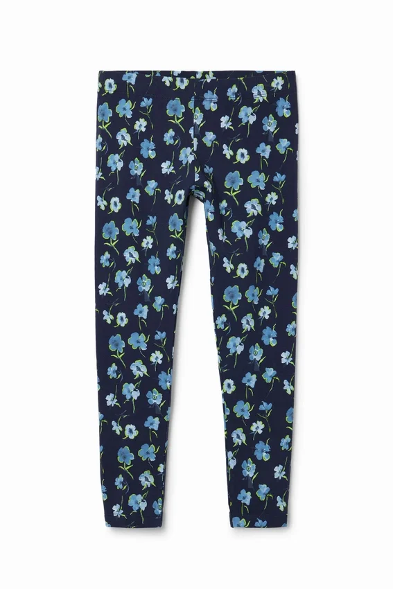 Leggings lunghi a fiori Leggings lunghi a fiori