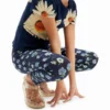 Leggings lunghi a fiori Leggings lunghi a fiori