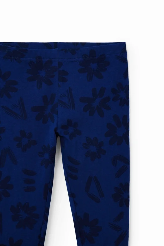 Leggings lunghi a fiori Leggings lunghi a fiori