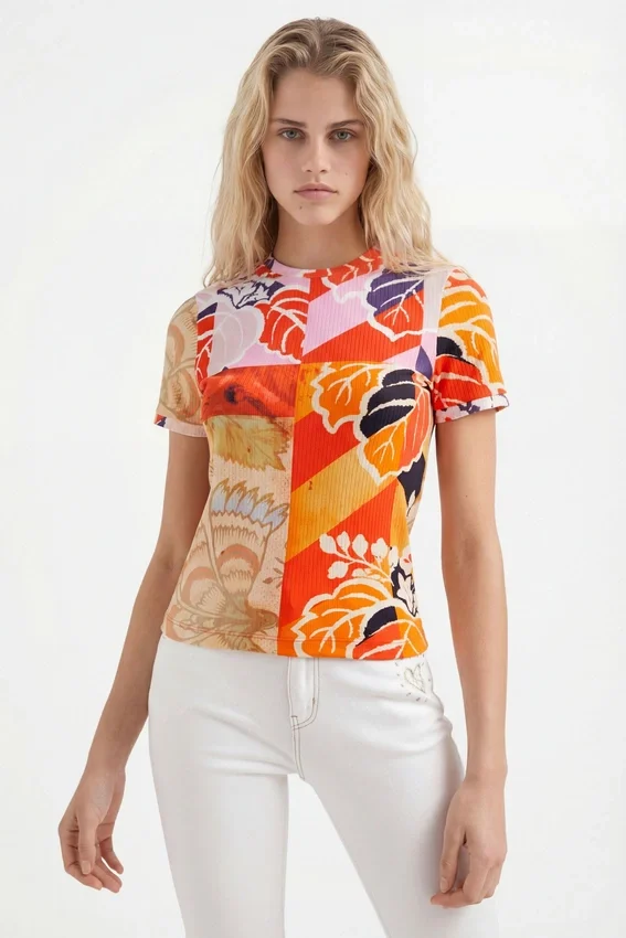 M. Christian Lacroix T-shirt a costine M. Christian Lacroix T-shirt a costine