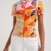 M. Christian Lacroix T-shirt a costine M. Christian Lacroix T-shirt a costine