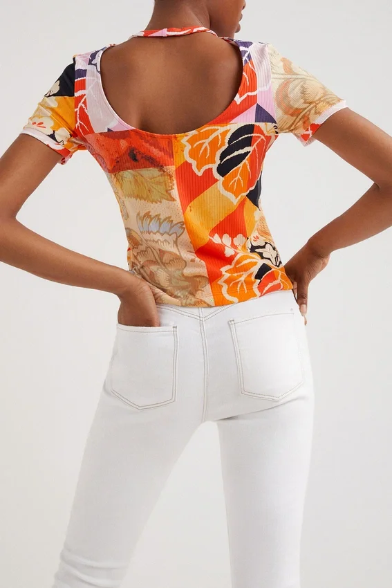 M. Christian Lacroix T-shirt a costine M. Christian Lacroix T-shirt a costine