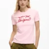 Maglietta a maniche corte in maglia Maglietta a maniche corte in maglia