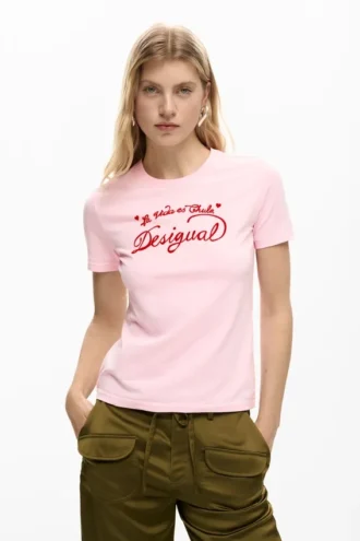 Maglietta a maniche corte in maglia
