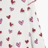 Maglietta a maniche lunghe con cuori