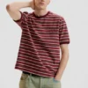 Maglietta a righe in maglia Maglietta a righe in maglia