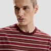 Maglietta a righe in maglia Maglietta a righe in maglia