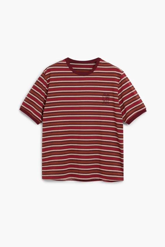 Maglietta a righe in maglia Maglietta a righe in maglia