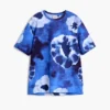 Maglietta con fiori tie-dye Maglietta con fiori tie-dye