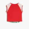 Maglietta con stampa multicolore