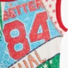 Maglietta con stampa multicolore
