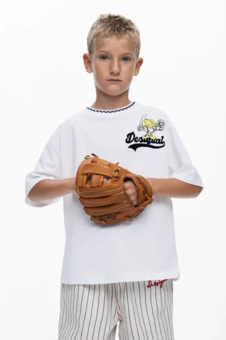 Maglietta da baseball a maniche corte