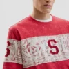 Maglietta in maglia stampata