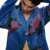 Maglione a fiori